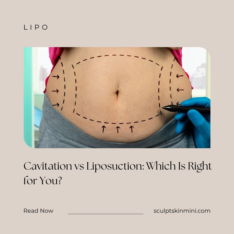 Cavitation vs Liposuction: Which Is Right for You? - SculptSkin