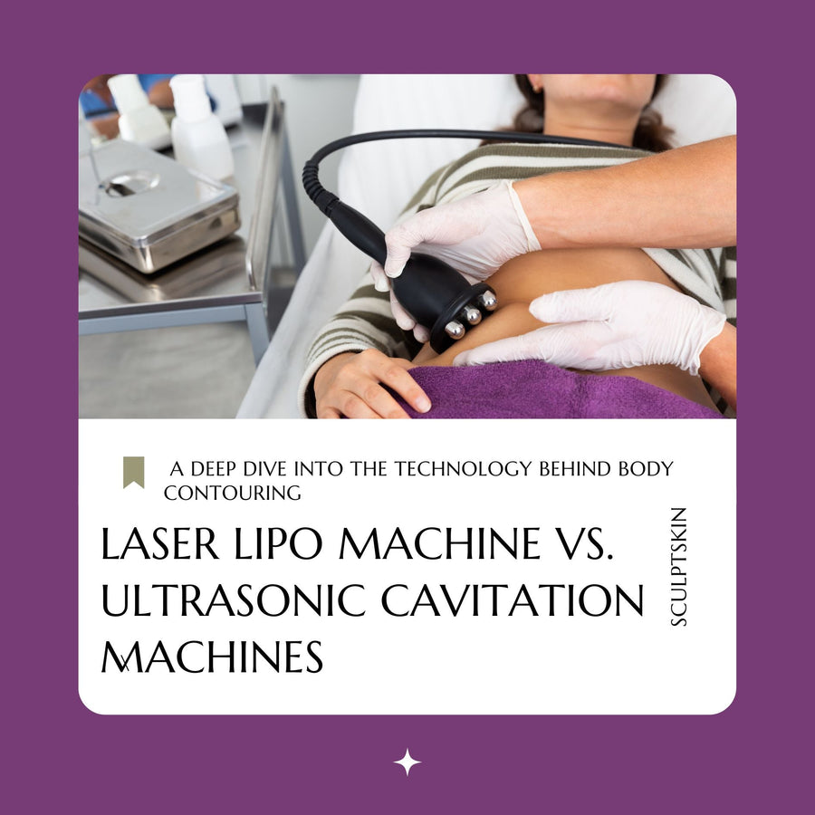 Laser Lipo Machine vs. Ultrasonic Cavitation Machines: A Deep Dive into the Technology Behind Body Contouring - SculptSkin