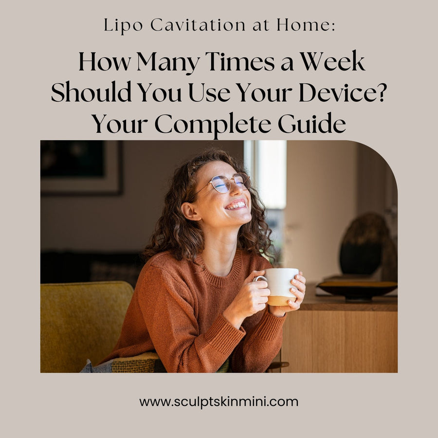 Lipo Cavitation at Home: How Many Times a Week Should You Use Your Device? Your Complete Guide - SculptSkin