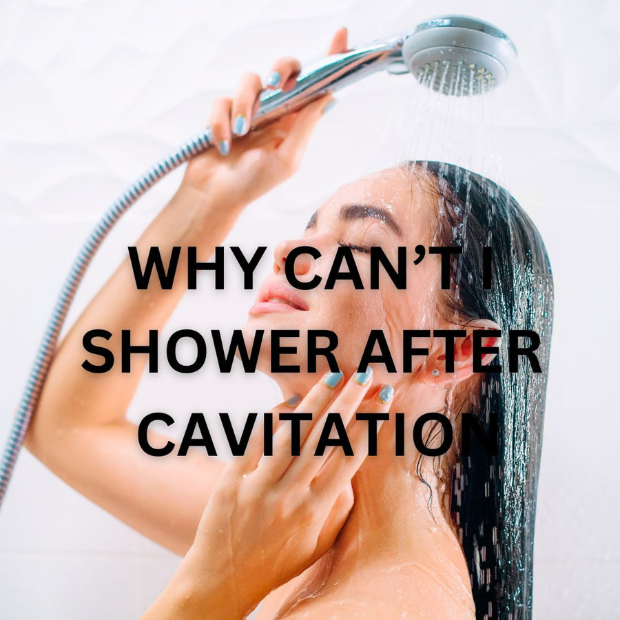 Ultrasonic Cavitation: Why You Can't Shower After Your Treatment - SculptSkin
