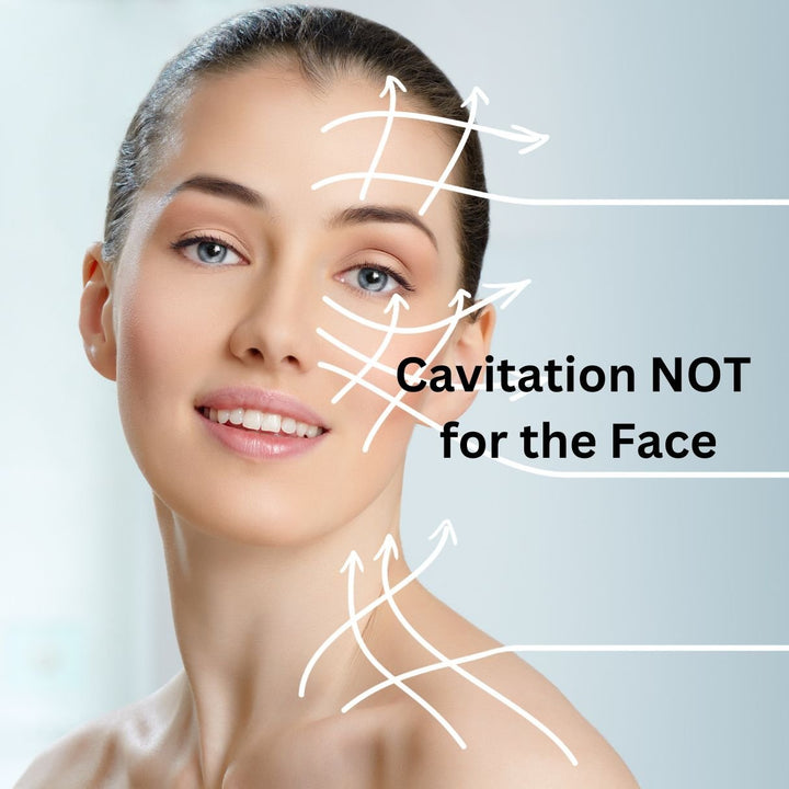 Understanding Why Ultrasonic Cavitation is Not Recommended for Facial Use - SculptSkin