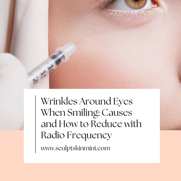 Wrinkles Around Eyes When Smiling: Causes and How to Reduce with Radio Frequency - SculptSkin