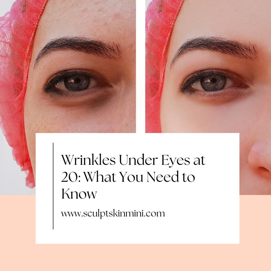 Wrinkles Under Eyes at 20: What You Need to Know - SculptSkin