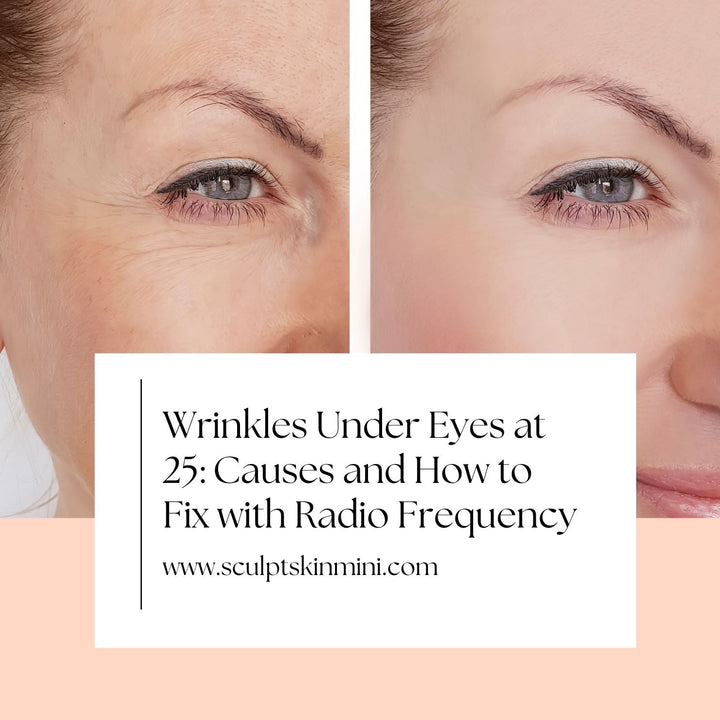 Wrinkles Under Eyes at 25: Causes and How to Fix with Radio Frequency - SculptSkin