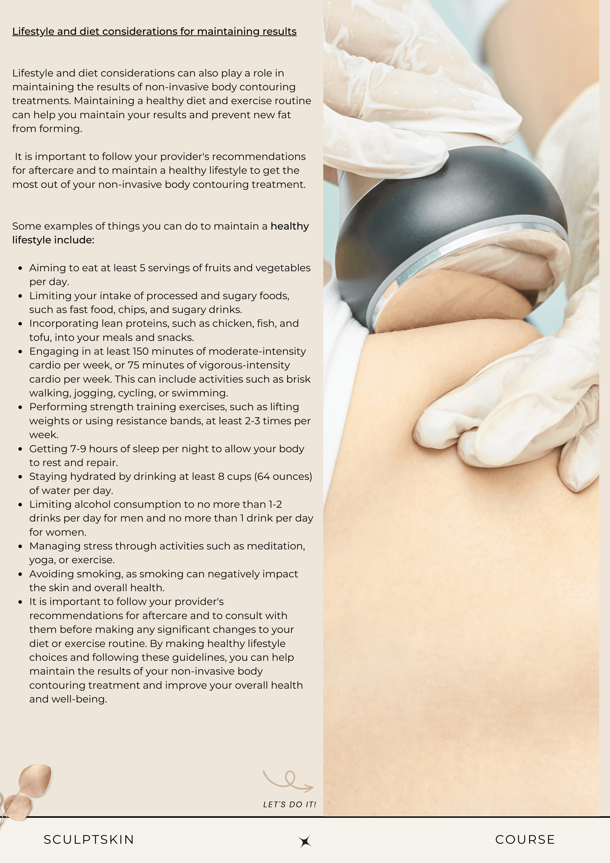 Body Contouring Course - SculptSkin